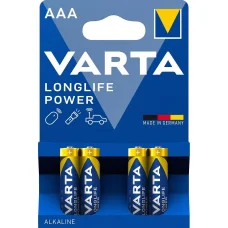 VARTA alkáli elem R3 (AAA) Longlife Power 4 db