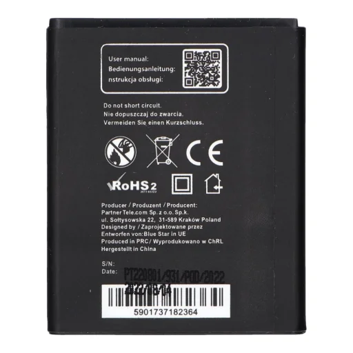 BLUE STAR akkumulátor SAMSUNG S5330 Wave 533 / Wave 723 / S7230 / Galaxy Mini S5570 1000 mAh - 2