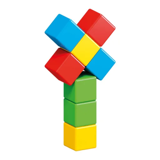 Magicube Színes Újrahasznosított Kristály mágneses építőkockák 8 elemes GEOMAG GEO-054 - 4