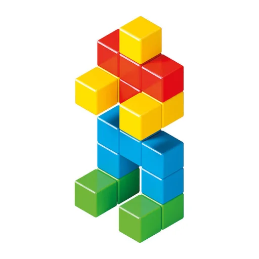 Magicube Színes Újrahasznosított Kristály mágneses kockák 24 elemmel GEOMAG GEO-056 - 4