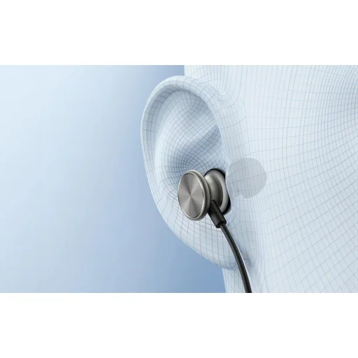 Joyroom Vezetékes Fülhallgató, Fülbe helyezhető fejhallgató távirányítóval és mikrofonnal, 3.5mm Jack, Sötétszürke (JR-EW03) - 4