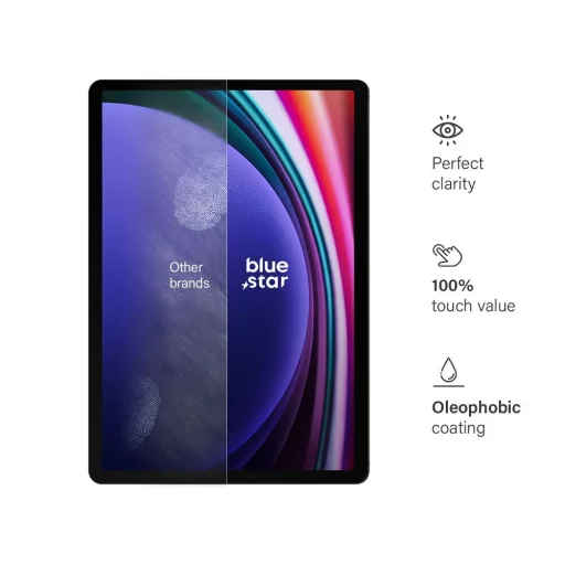 Edzett üveg Blue Star - Samsung Galaxy Tab S9+ 12.4" üvegfólia - 3