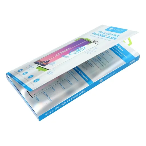 Bestsuit Flexible Hybrid Glass 5D Samsung Galaxy S20FE fekete üvegfólia (Hot Bending) - működő ujjlenyomat-olvasóval - 7