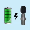 Vezeték nélküli lavalier mikrofon Lightning dupla (2 darabos szett) K1 fekete thumbnail
