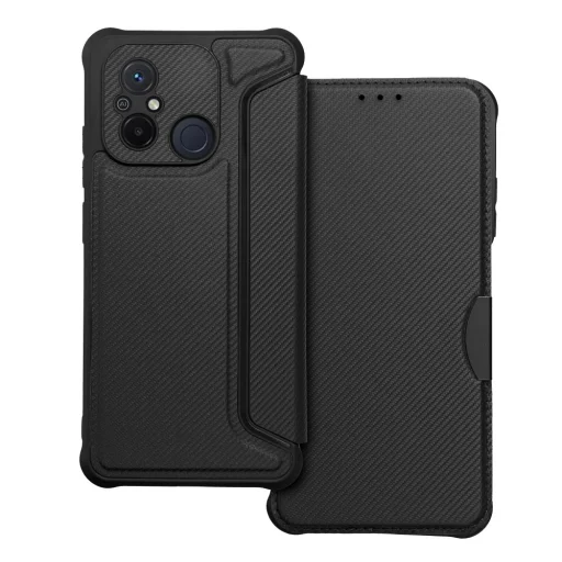 RAZOR flipové puzdro Xiaomi Redmi 12C čierne puzdro - 1