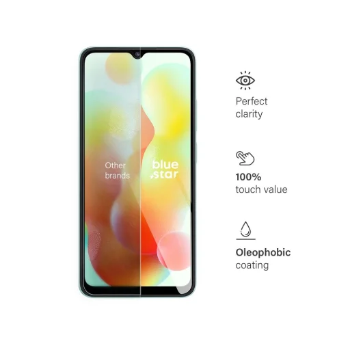 Edzett üveg Blue Star - XIAOMI Redmi 12C üvegfólia - 6