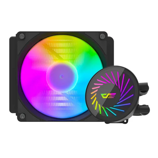 Darkflash DCS120 CPU folyadékhűtés (fekete) - 2