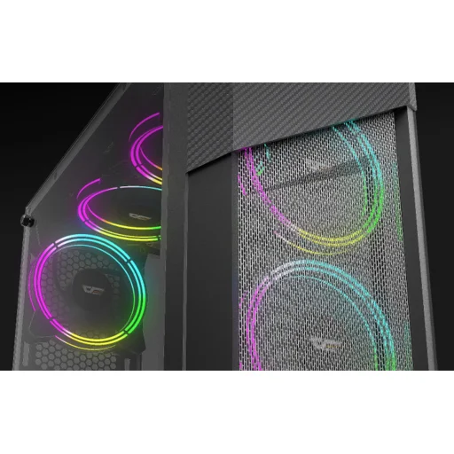 Darkflash CF11 Pro ARGB ventilátorkészlet 3in1 számítógéphez 120x120 (fekete) - 7