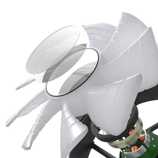 Darkflash INF8 ARGB ventilátorkészlet 3in1 számítógéphez 120x120 (fehér) - 5
