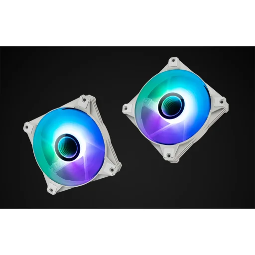 Darkflash INF8 ARGB ventilátorkészlet 3in1 számítógéphez 120x120 (fehér) - 8