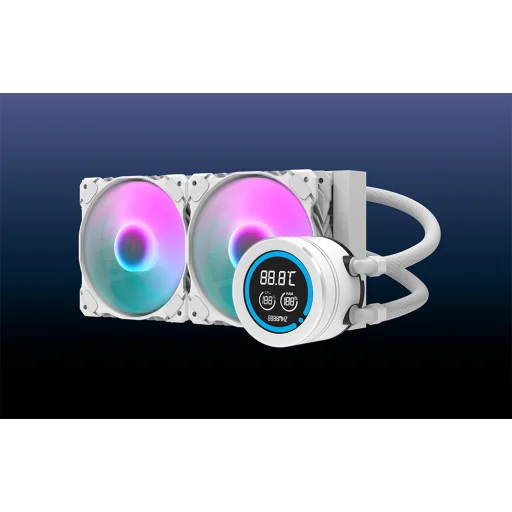  Darkflash Számítógép Hűtő DN-D240 FEHÉR - 3