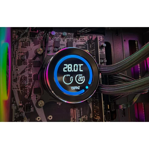  Darkflash Számítógép Hűtő DN-D240 FEHÉR - 4