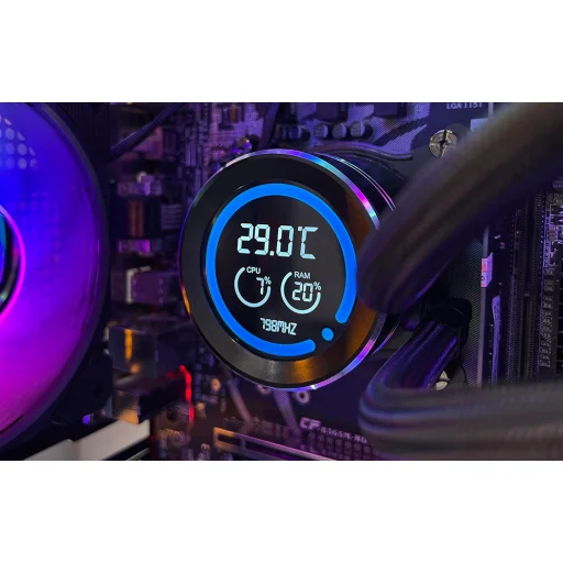  Darkflash Számítógép Hűtő DN-D240 FEHÉR - 6