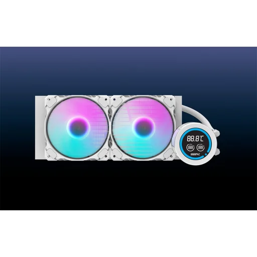  Darkflash Számítógép Hűtő DN-D240 FEHÉR - 8