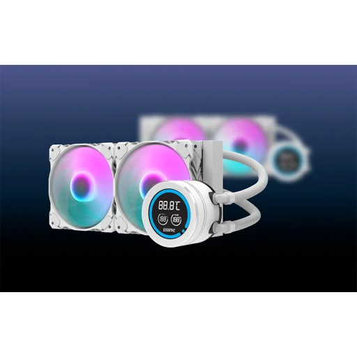  Darkflash Számítógép Hűtő DN-D240 FEHÉR - 9