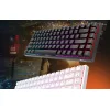 Vezeték nélküli mechanikus billentyűzet Royal Kludge RK84 RGB, Piros kapcsoló (fekete) thumbnail