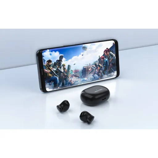 Vezeték nélküli Fülhallgató TWS Vention NBLW0 Earbuds T12 (fehér) - 4