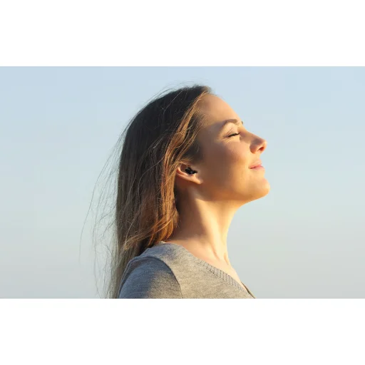 Vezeték nélküli Fülhallgató TWS Vention NBLW0 Earbuds T12 (fehér) - 8