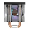 CPU aktív hűtő Darkflash Darkair LED (hűtőborda + ventilátor 120x120) fekete thumbnail