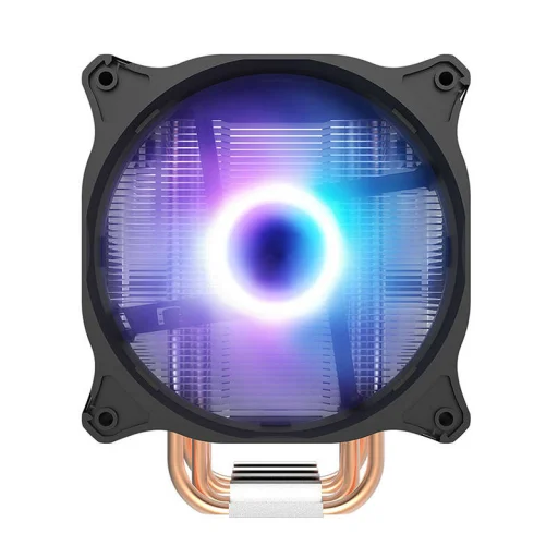 CPU aktív hűtő Darkflash Darkair LED (hűtőborda + ventilátor 120x120) fekete - 2