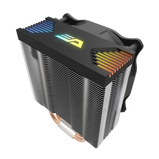 CPU aktív hűtő Darkflash Darkair LED (hűtőborda + ventilátor 120x120) fekete - 6