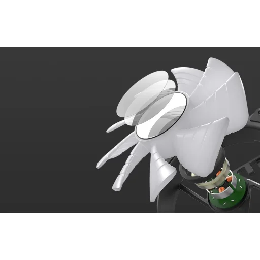 Darkflash INF8 ARGB számítógép hűtő ventilátor (fehér) - 4