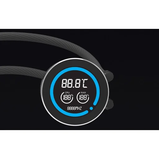 Darkflash Számítógép vízhűtő rendszer DN-D240 FEKETE - 4