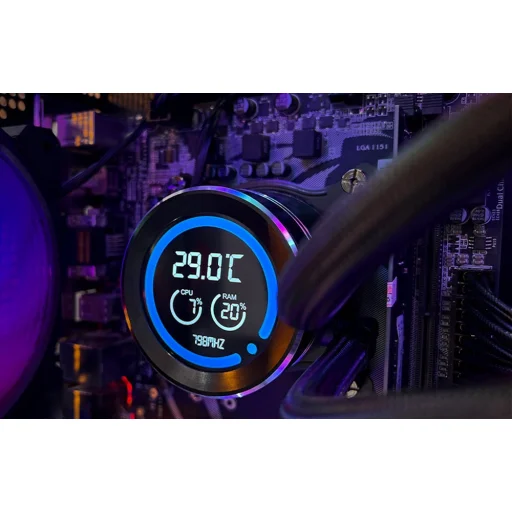 Darkflash Számítógép vízhűtő rendszer DN-D240 FEKETE - 5