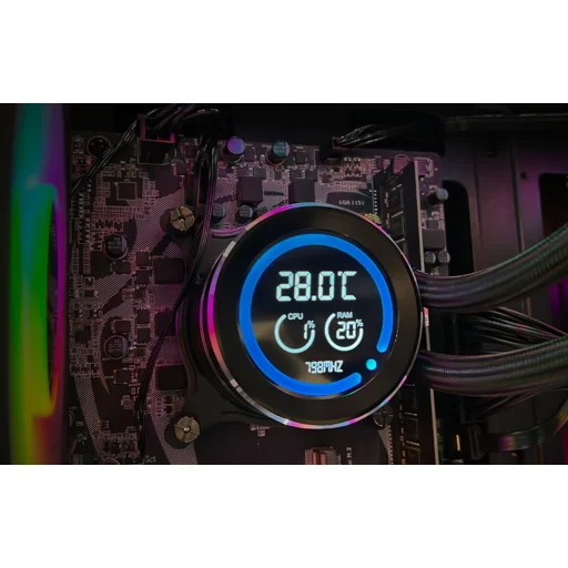 Darkflash Számítógép vízhűtő rendszer DN-D240 FEKETE - 9