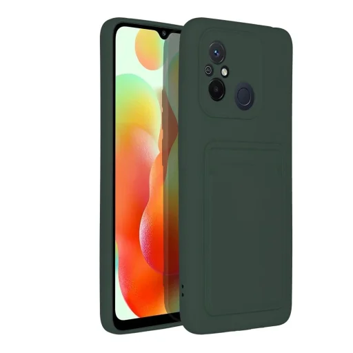 Kártyatartós tok Xiaomi Redmi 12C zöld - 4