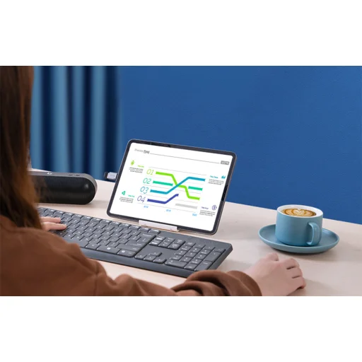 USB-C M - USB 3.0 F OTG Adapter Vention (Szürke), Átalakító kábel, adapter - 5