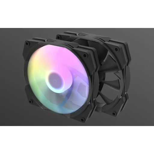 Darkflash S200 számítógép hűtő ventilátor (fekete) - 3