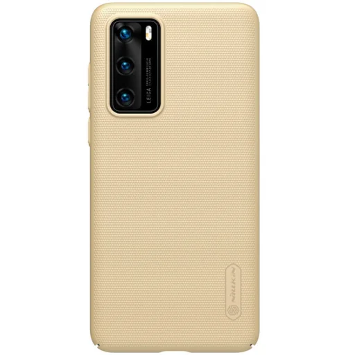 Nillkin Super Frosted Shield tok Huawei P40 arany - 1