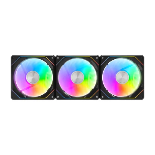 Darkflash Gauss G24 3in1 számítógép ventilátorok (fekete) - 1