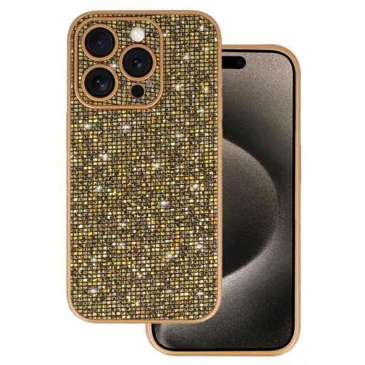 Flash Case iPhone 12/12 Pro arany tok - 1