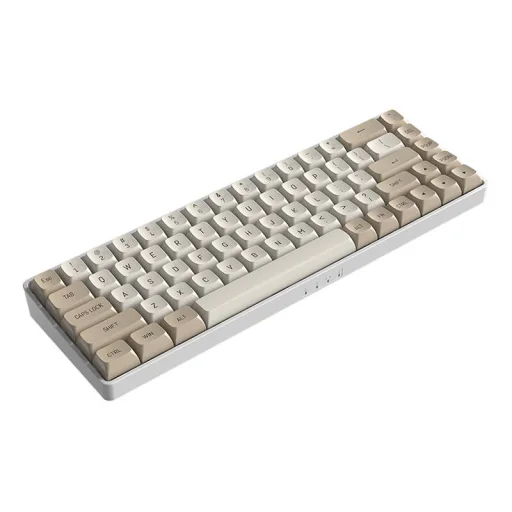 Darkflash GD68 Mechanikus Billentyűzet, vezeték nélküli (barna cukor) - 3