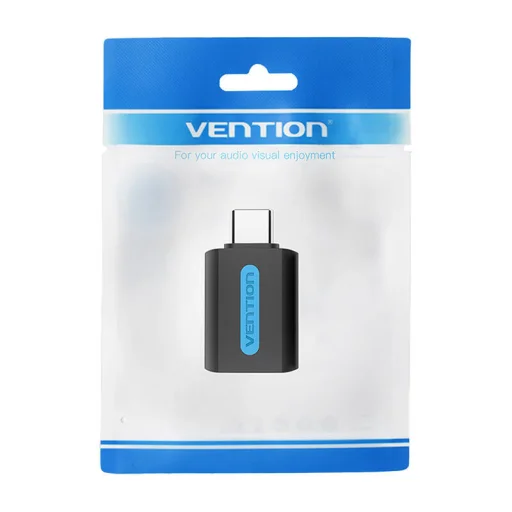 Vention Adapter USB CDUB0, USB-C férfi csatlakozó USB 3.0 női csatlakozóhoz (fekete) - 4