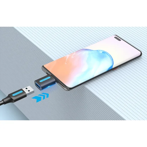 Vention Adapter USB CDUB0, USB-C férfi csatlakozó USB 3.0 női csatlakozóhoz (fekete) - 7