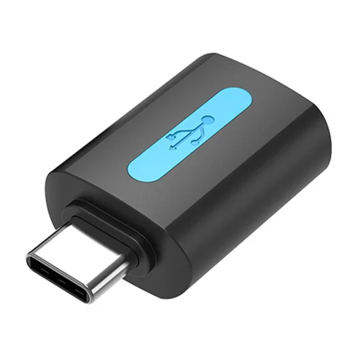 Vention Adapter USB CDTB0, USB-C férfi - USB 2.0 női (fekete) - 2
