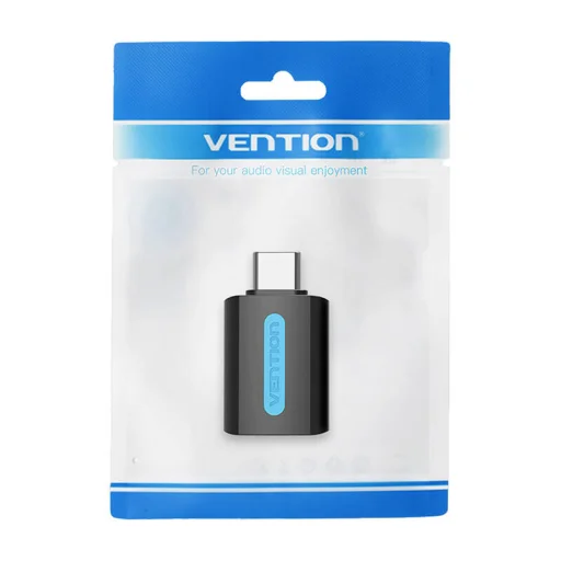 Vention Adapter USB CDTB0, USB-C férfi - USB 2.0 női (fekete) - 4