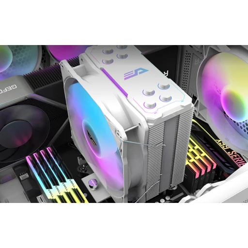 Darkflash Számítógép Radiátor Z4 PRO KÖDFEHÉR - 5