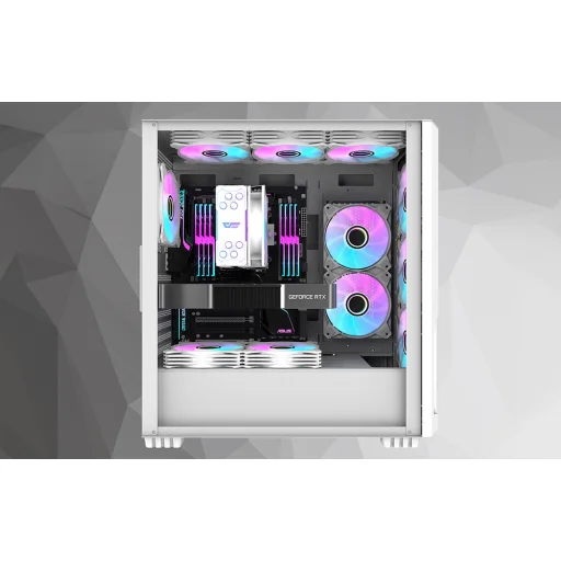 Darkflash Számítógép Radiátor Z4 PRO KÖDFEHÉR - 6