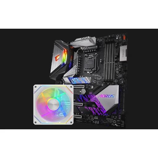 Darkflash Gauss G24 számítógépes ventilátor (fehér) - 9