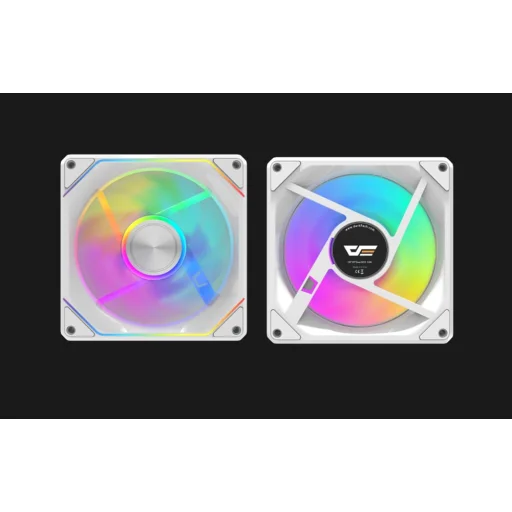 Darkflash Gauss G24 számítógépes ventilátor (fehér) - 8