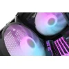 Darkflash C6 RGB ventilátor készlet számítógéphez 3in1 120x120 (fekete) thumbnail
