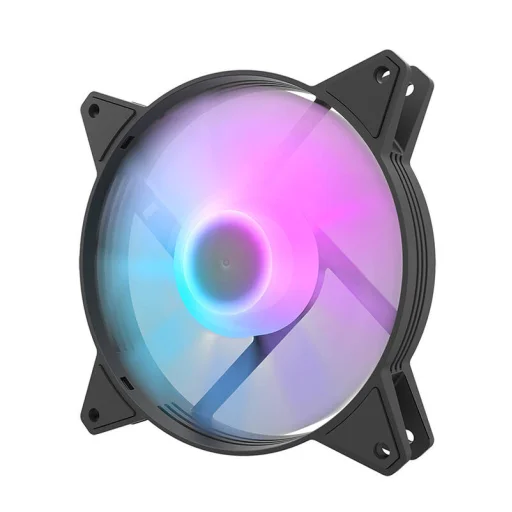 Darkflash C6 RGB ventilátor készlet számítógéphez 3in1 120x120 (fekete) - 3