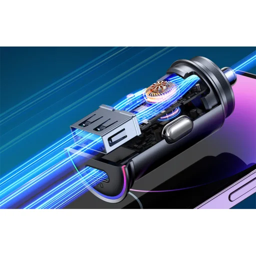 Joyroom autós töltő JR-CCN04, A+C 60W - 5