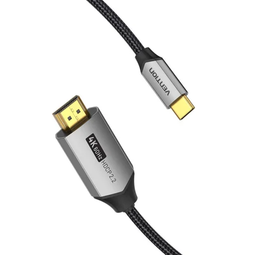 USB-C - HDMI 2.0 Kábel Vention CRBBG 1,5m, 4K 60Hz (fekete) - 5