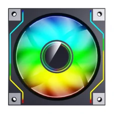 Darkflash DM20 számítógép hűtő ventilátor (fekete)