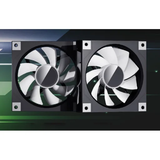 Darkflash DM20 számítógép hűtő ventilátor (fekete) - 5